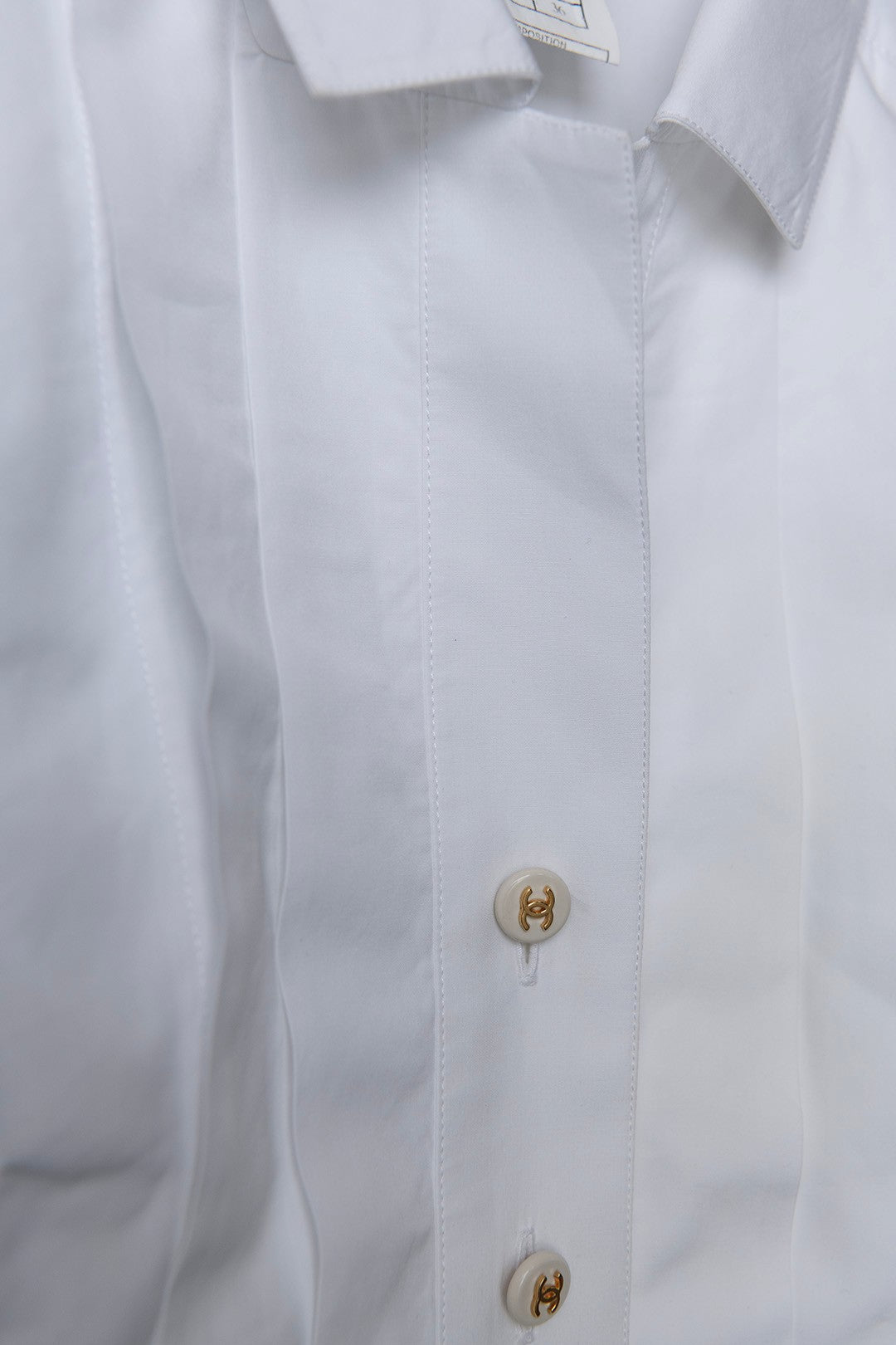 TOP SMANICATO BIANCO