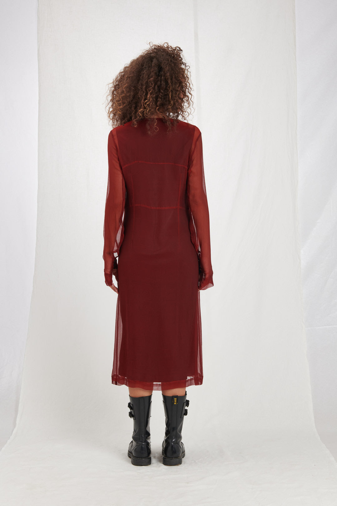 VESTITO ROSSO PORPORA