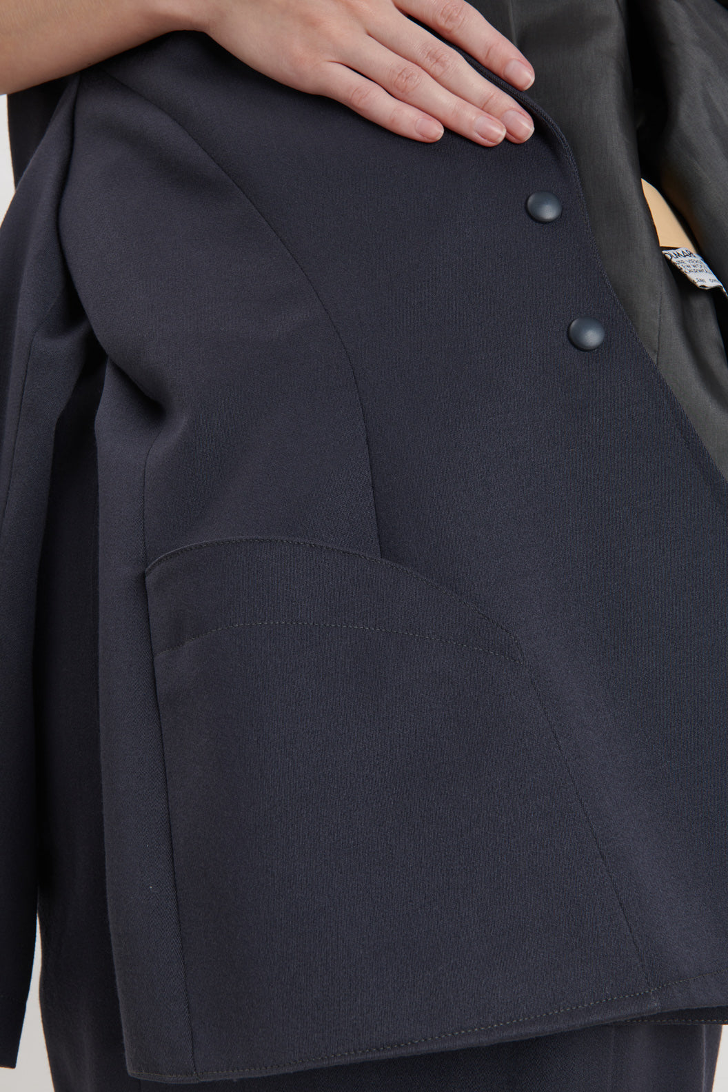 TAILLEUR IN LANA GRIGIO