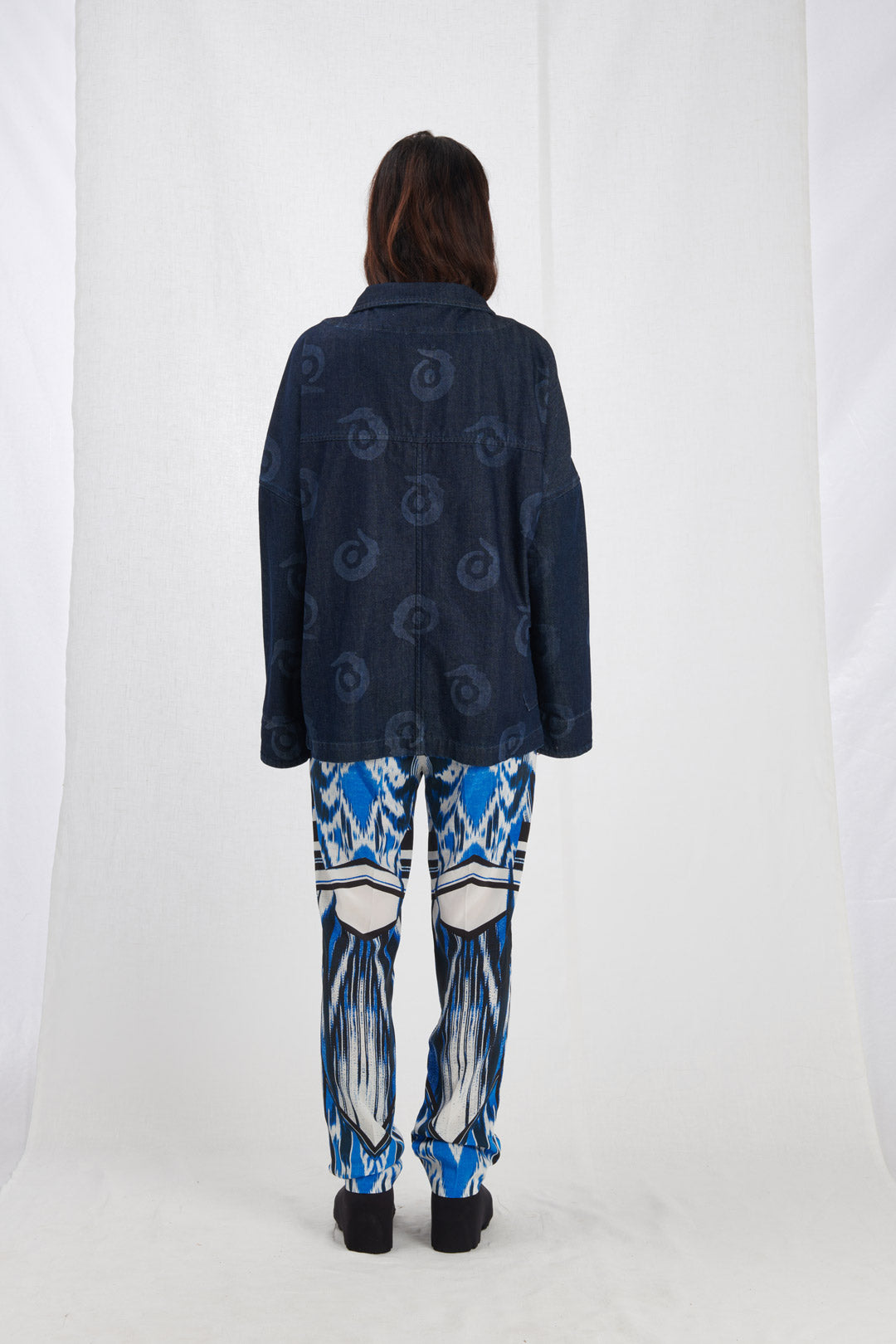 GIACCA BIKER DENIM