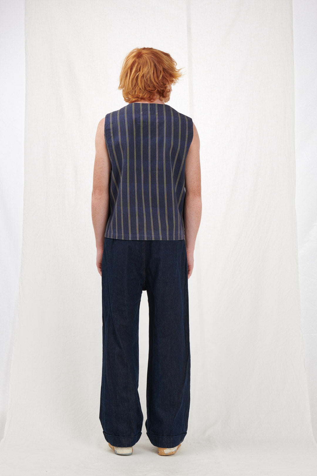 GILET CASACCA A RIGHE