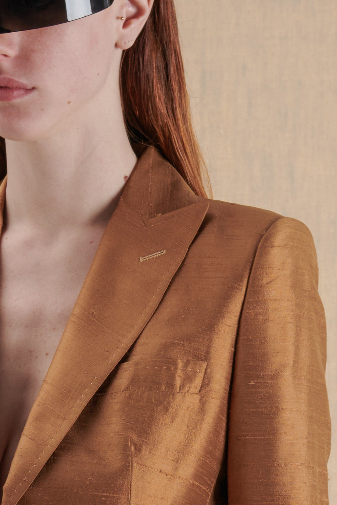 COMPLETO TAILLEUR SHANTUNG