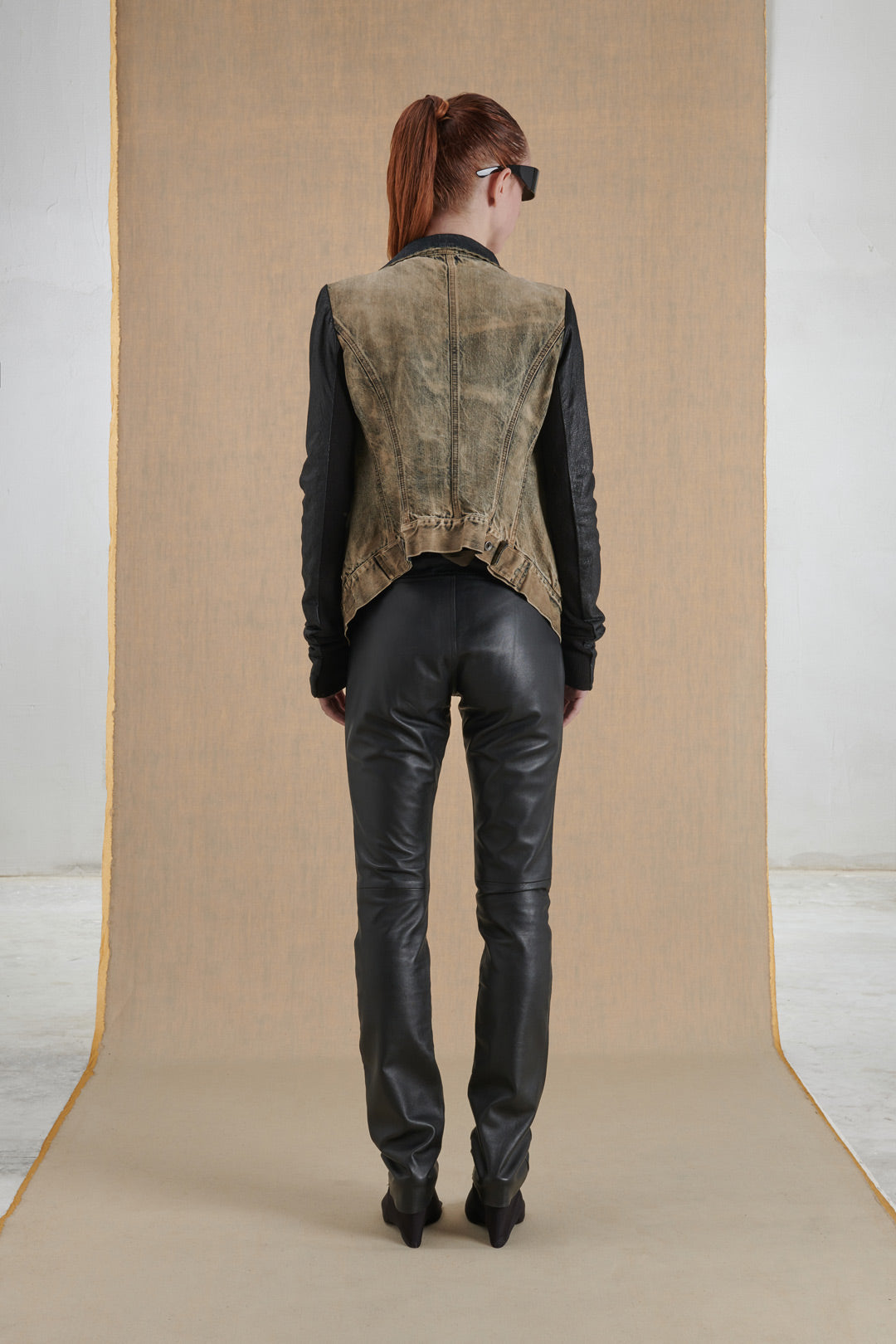 GIUBBOTTO DENIM TRAPEZIO