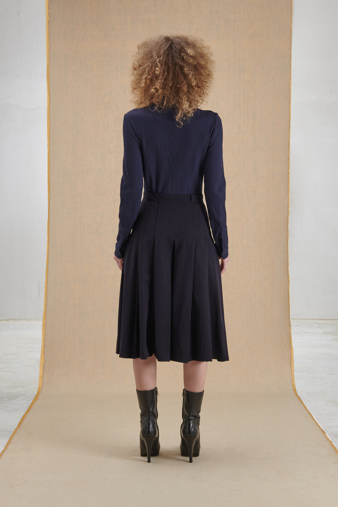 GONNA-PANTALONE A PIEGHE