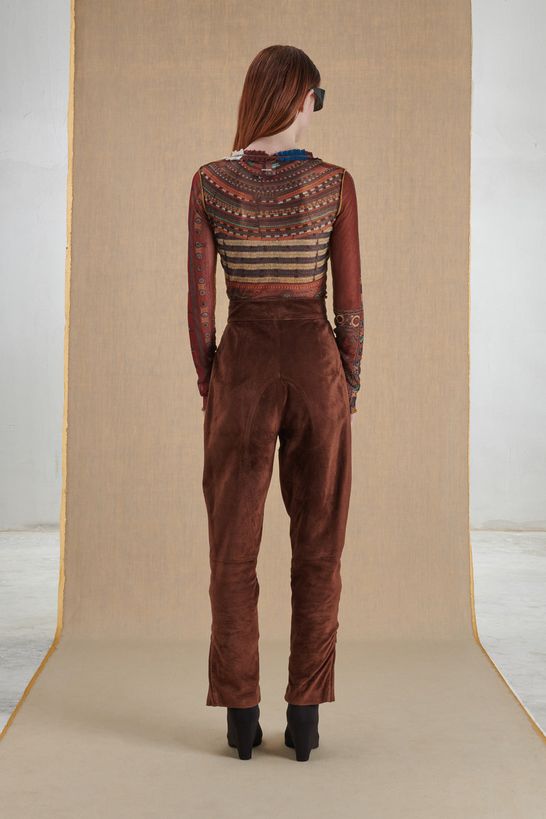 PANTALONE CAMOSCIO STILE CAVALLERIZZA