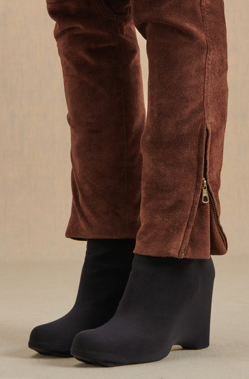 PANTALONE CAMOSCIO STILE CAVALLERIZZA