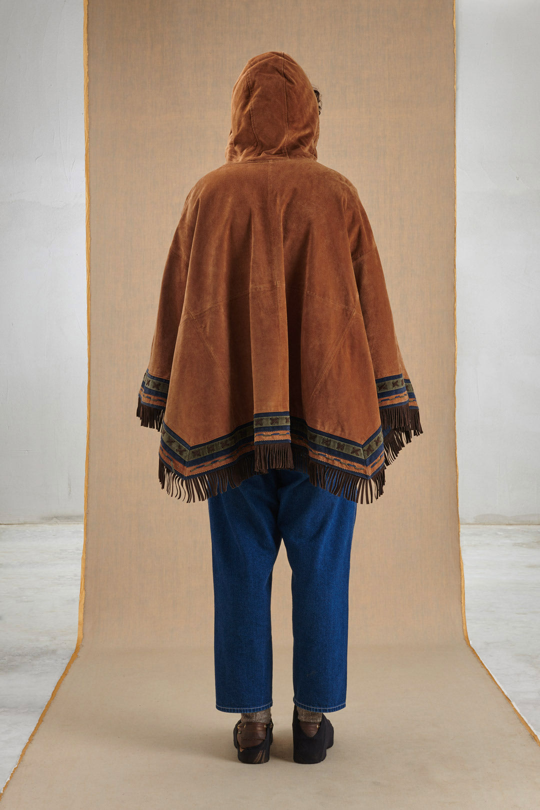 MANTELLA VINTAGE IN PELLE
