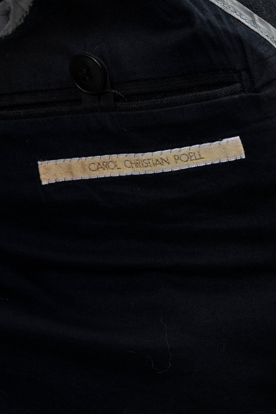 PANTALONE NERO CAROL CHRISTIAN POELL OKAY