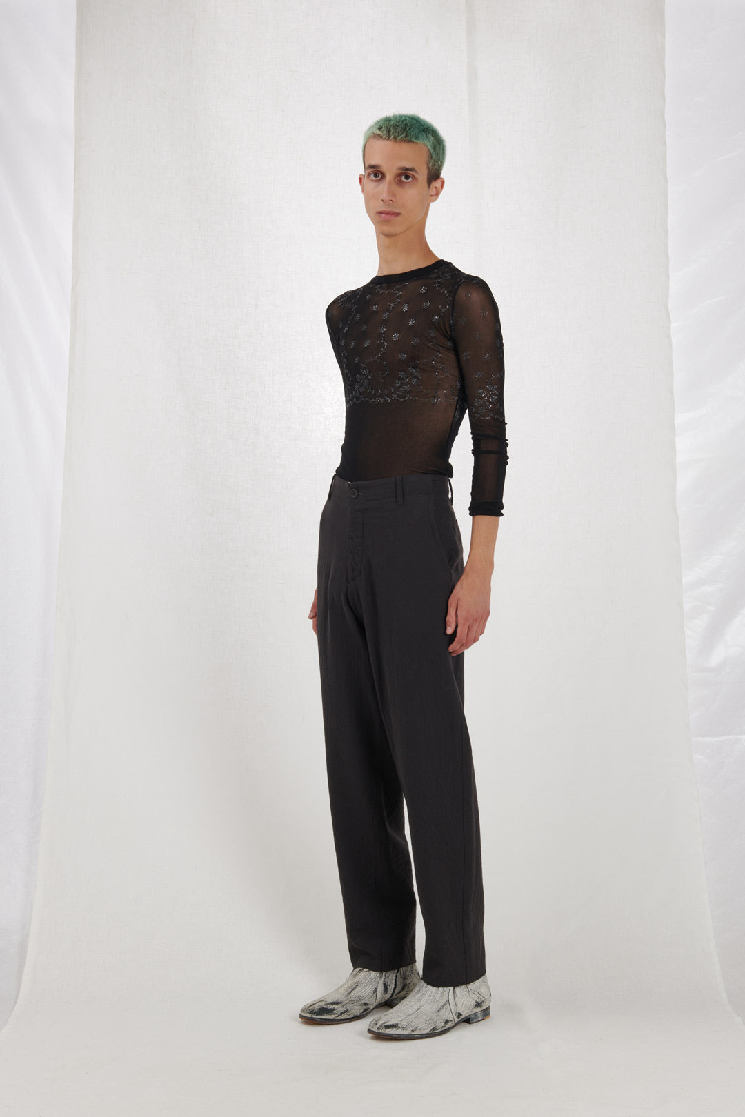 PANTALONI COLOR FANGO