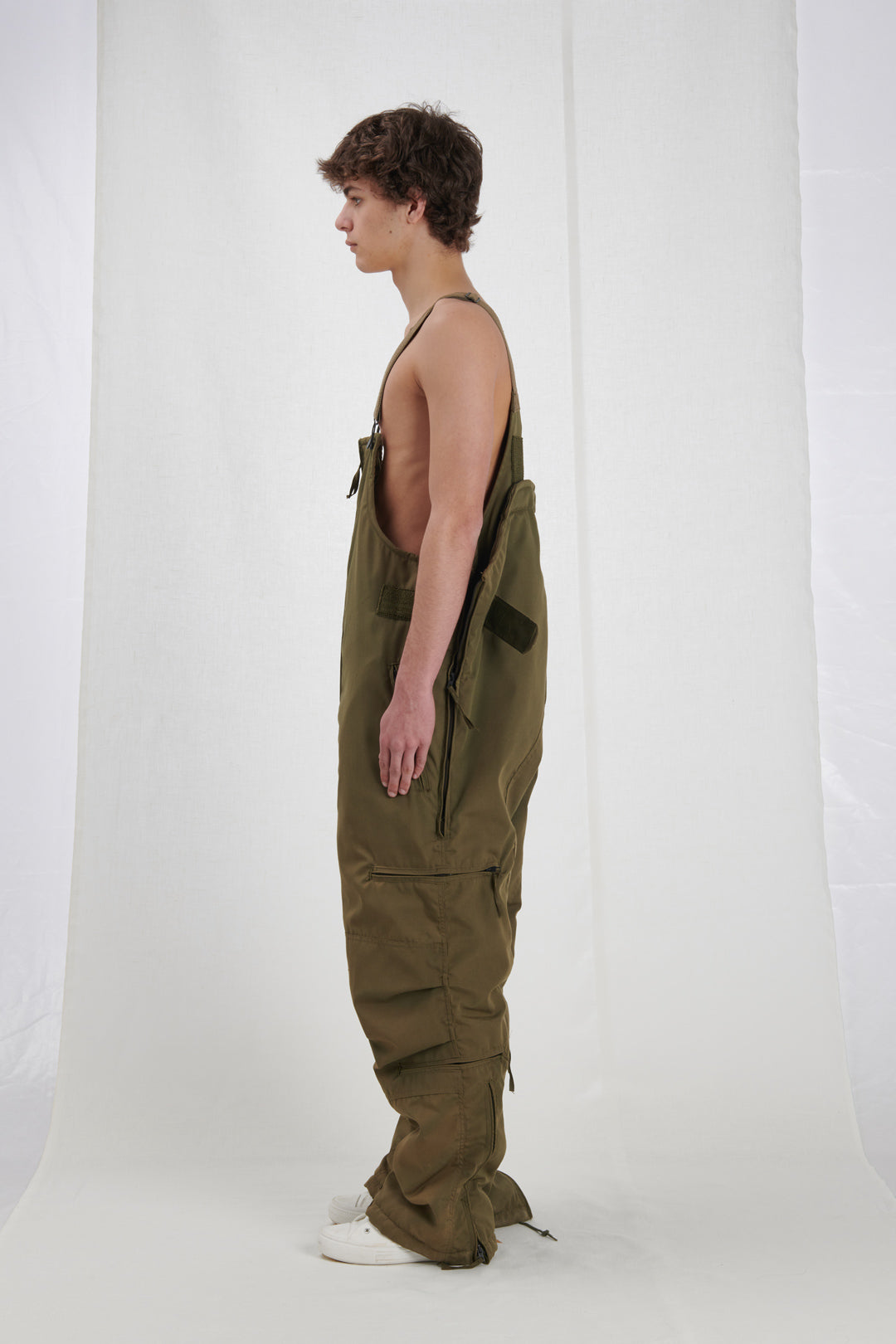 SALOPETTE VERDE MILITARE