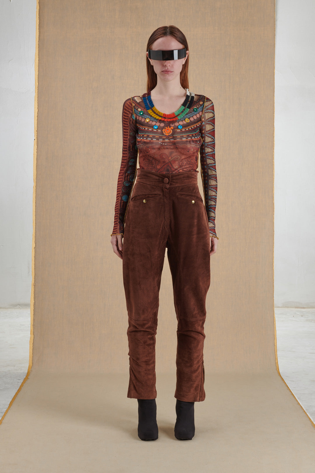 PANTALONE CAMOSCIO STILE CAVALLERIZZA